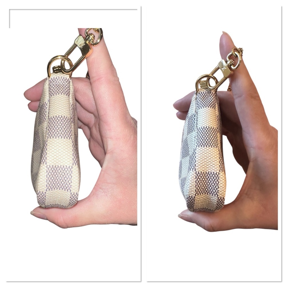 NWT ✨Louis Vuitton Damier Azur Mini Pochette - Picture 11 of 16